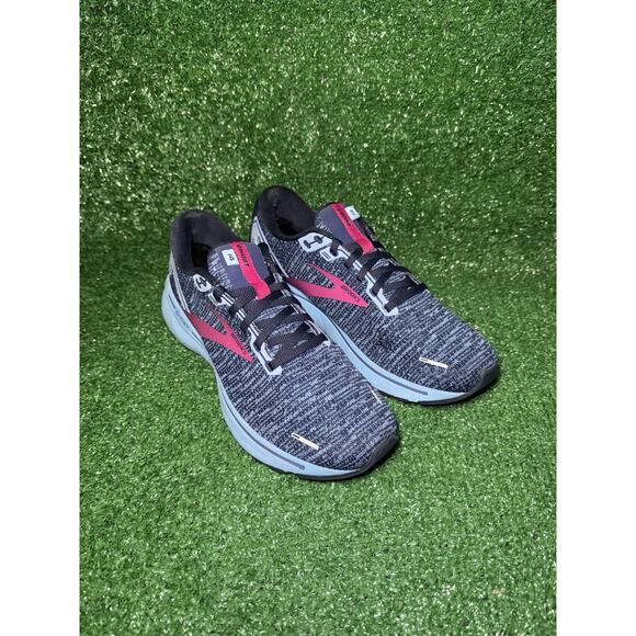 Brooks Ghost 14 Womens Size 9.5 Blue Running Shoes Athletic Sneakers 1203561B424 - Picture 2 of 16